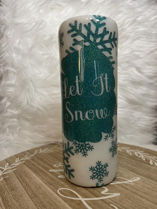 Let it Snow 20oz. Tumbler