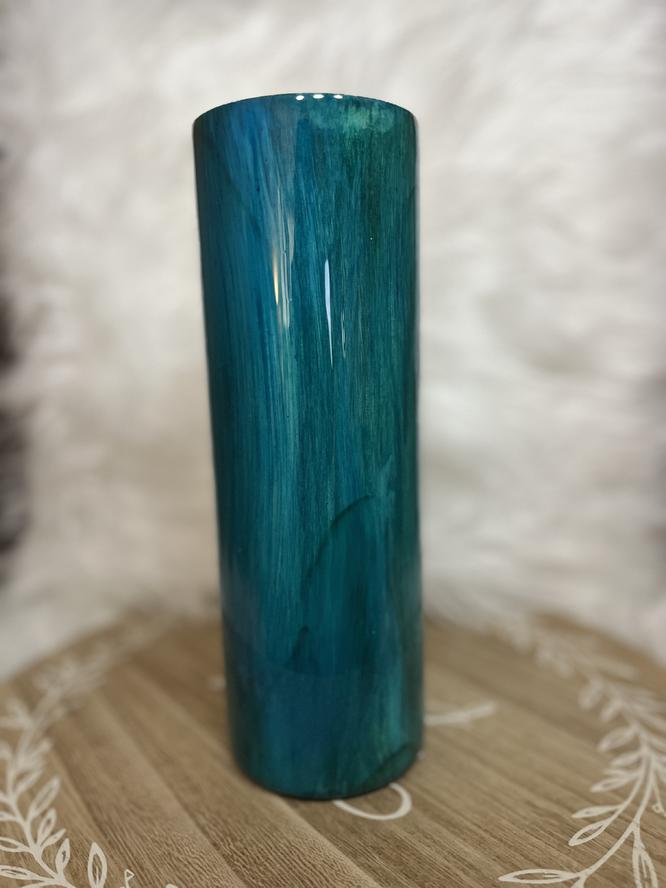 Teal Wood Grain 30oz. Tall Tumbler