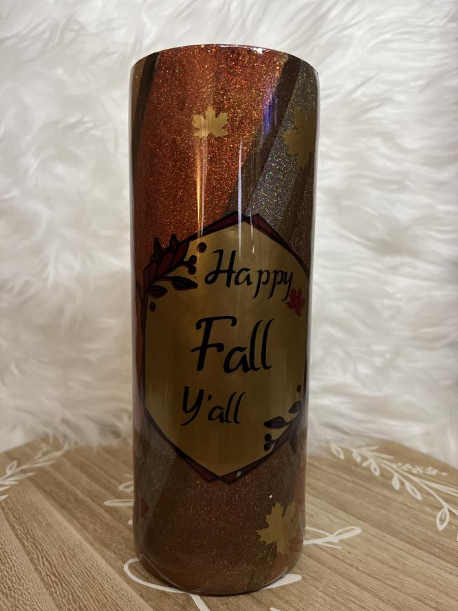 Happy Fall 20oz. Tumbler